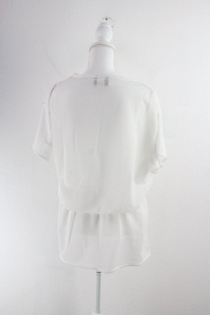 Vintage White Salor Dress (One Size) Vintage & Rags 