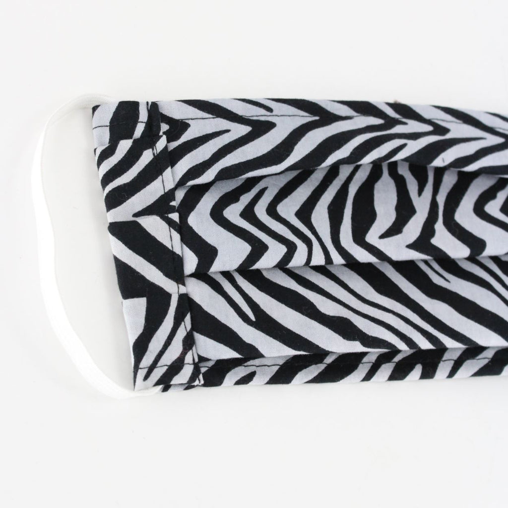Vintage Zebra Face Mask Vintage & Rags 