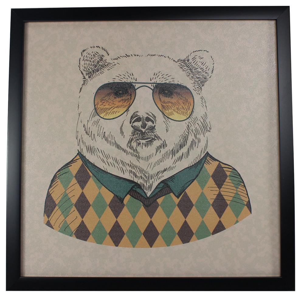 Yanimals Picture Frame Bear Vintage & Rags 
