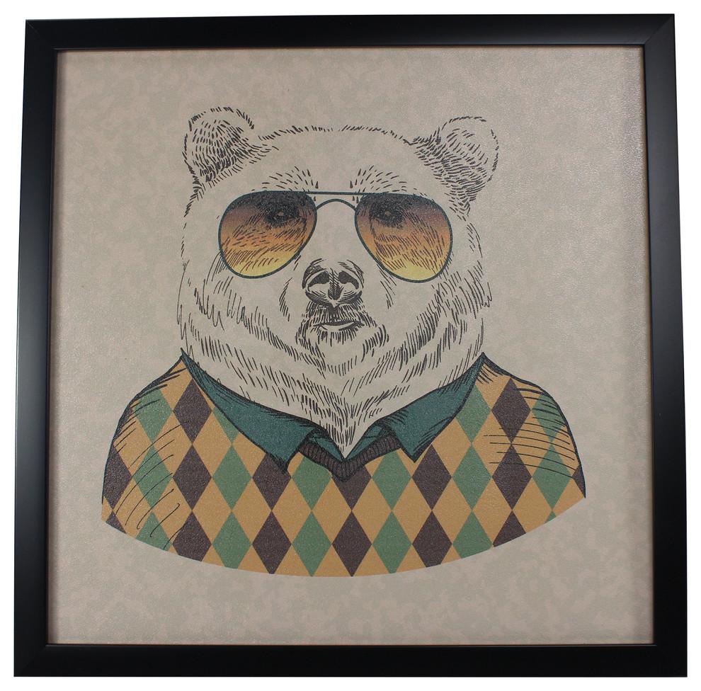 Yanimals Picture Frame Bear Vintage & Rags 