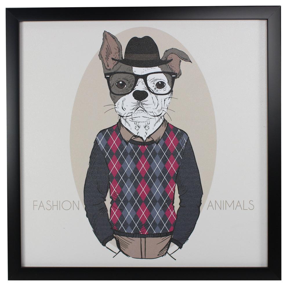 Yanimals Picture Frame Dog 2 Vintage & Rags 